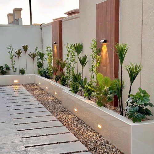 تركيب أحواض الزرع (طبيعي - صناعي)